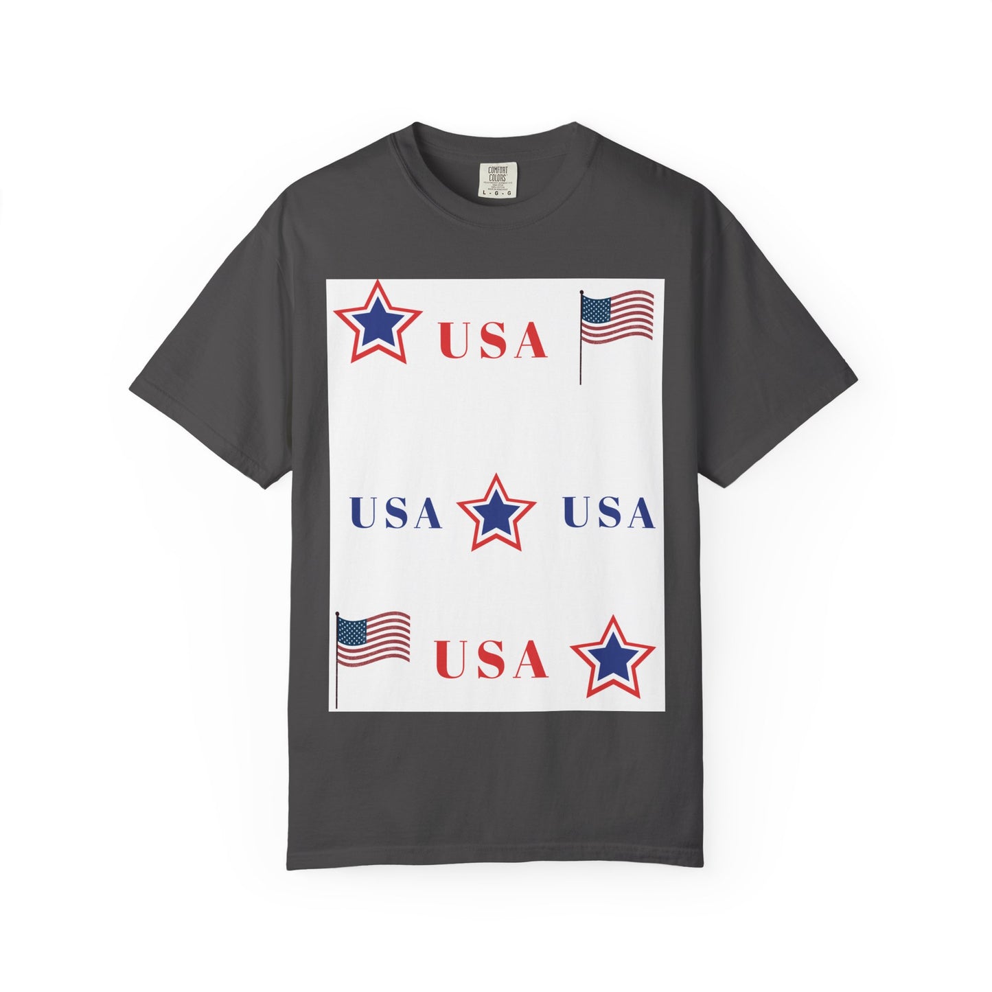 Patriotic USA Graphic T-Shirt
