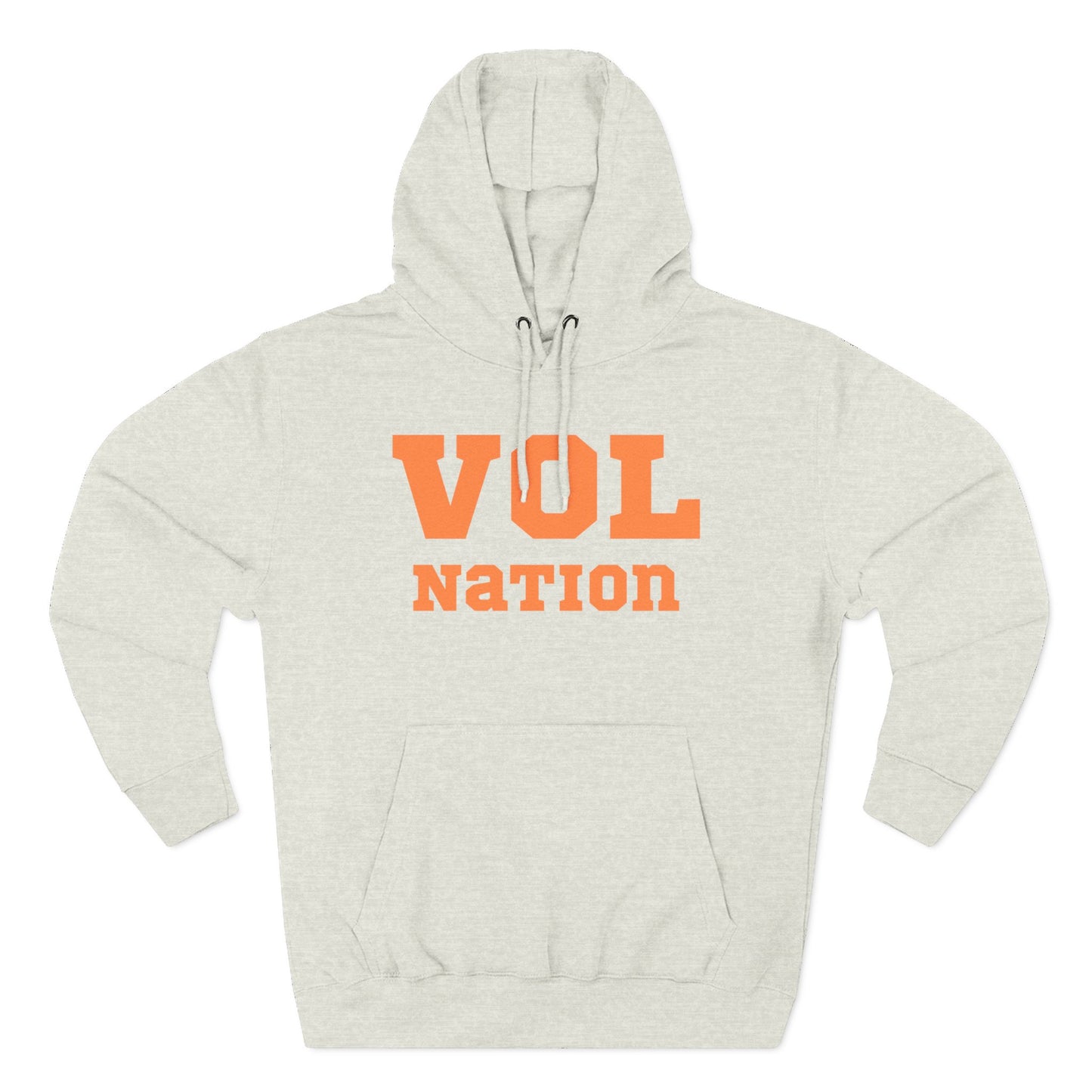 VOL Nation Hoodie, Cozy Fleece Sweatshirt, Sports Fan Apparel, College Team Gear, Gift for Game Day