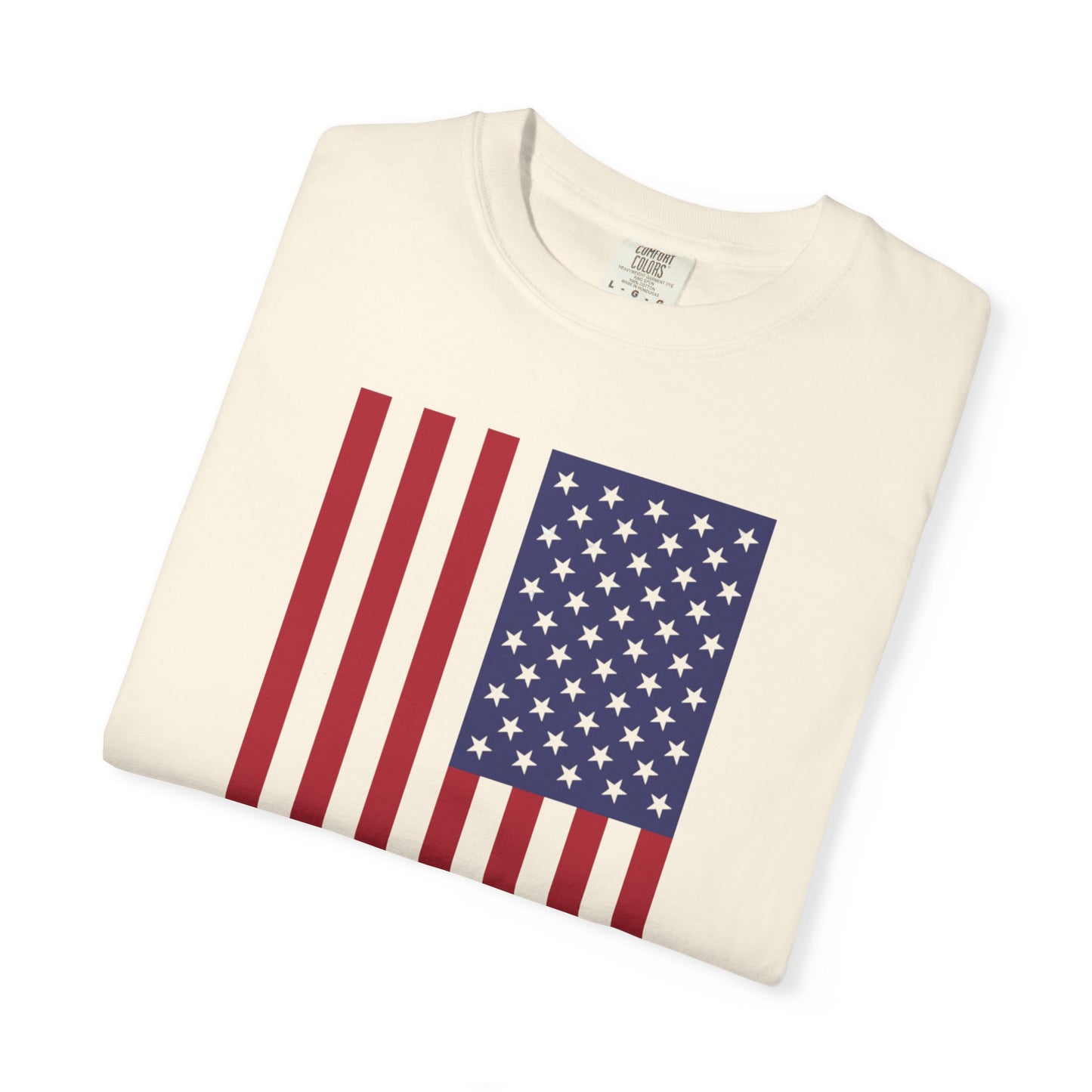 Patriotic Unisex Garment-Dyed T-Shirt