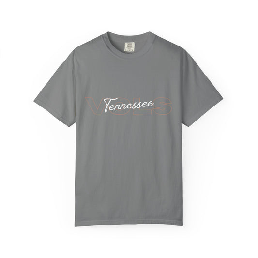 Tennessee Garment-Dyed T-Shirt, Casual Wear, Souvenir Tee, Perfect Gift, Comfortable Everyday Style