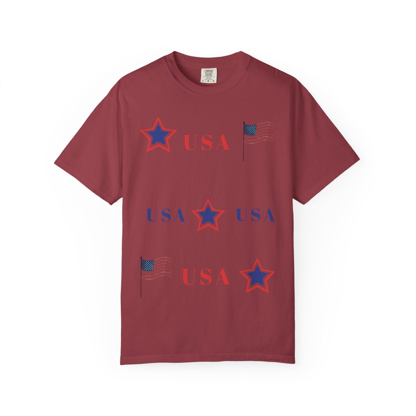 Patriotic USA Graphic T-Shirt