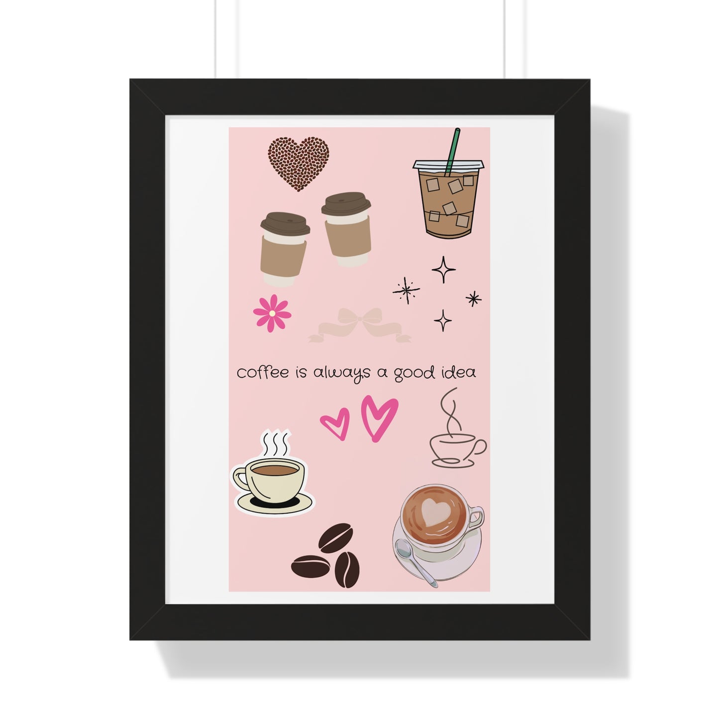 Framed Vertical Poster