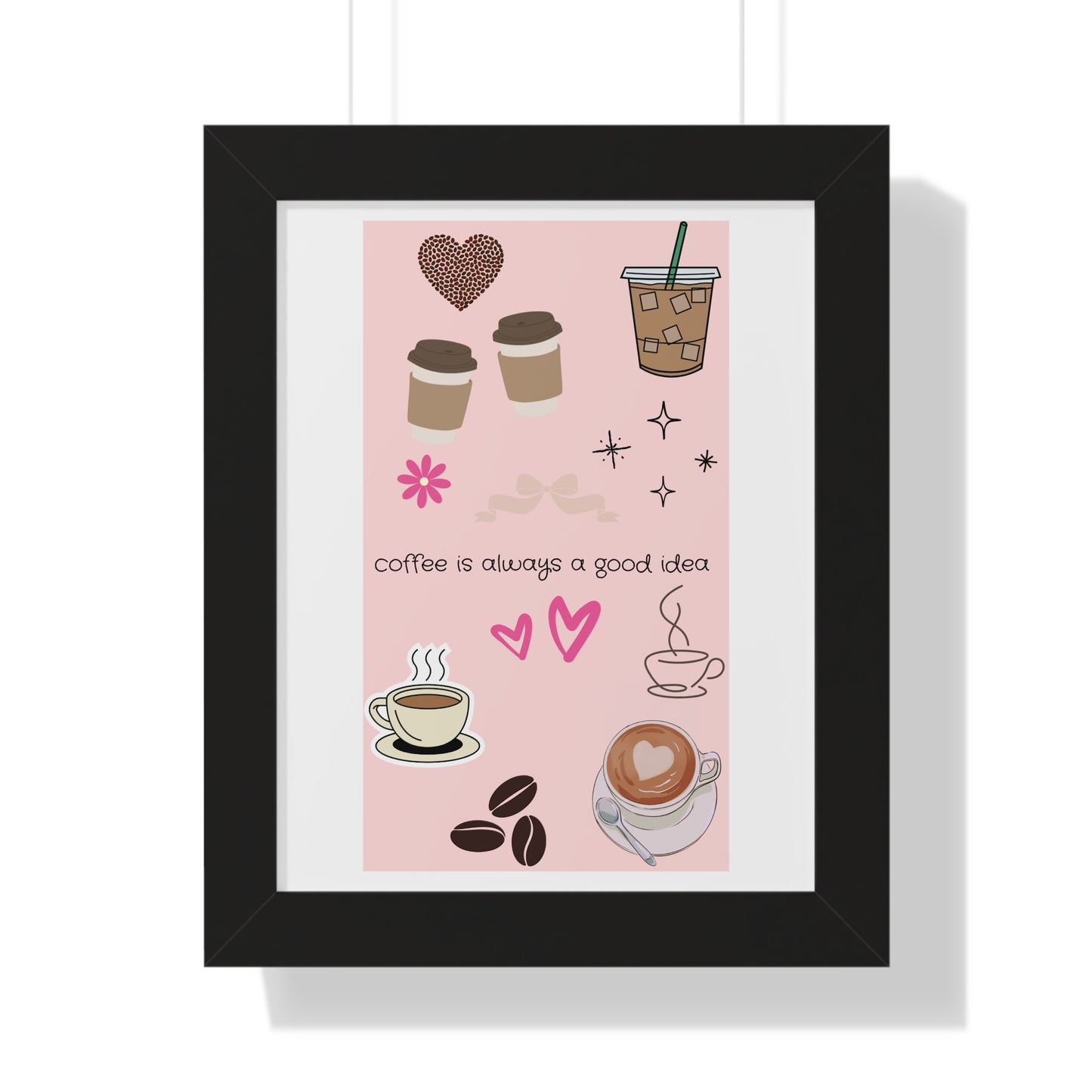 Framed Vertical Poster