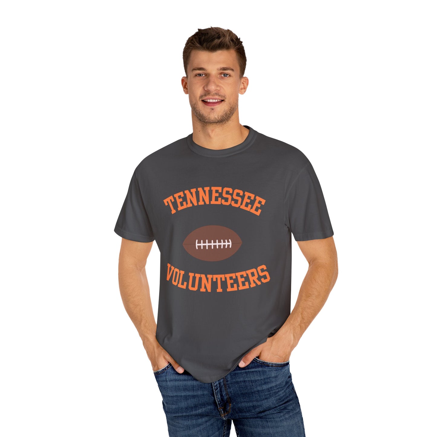 Tennessee Volunteers Garment-Dyed T-Shirt, Sports Fan Tee, College Football Shirt, Unisex Apparel, Game Day Outfit