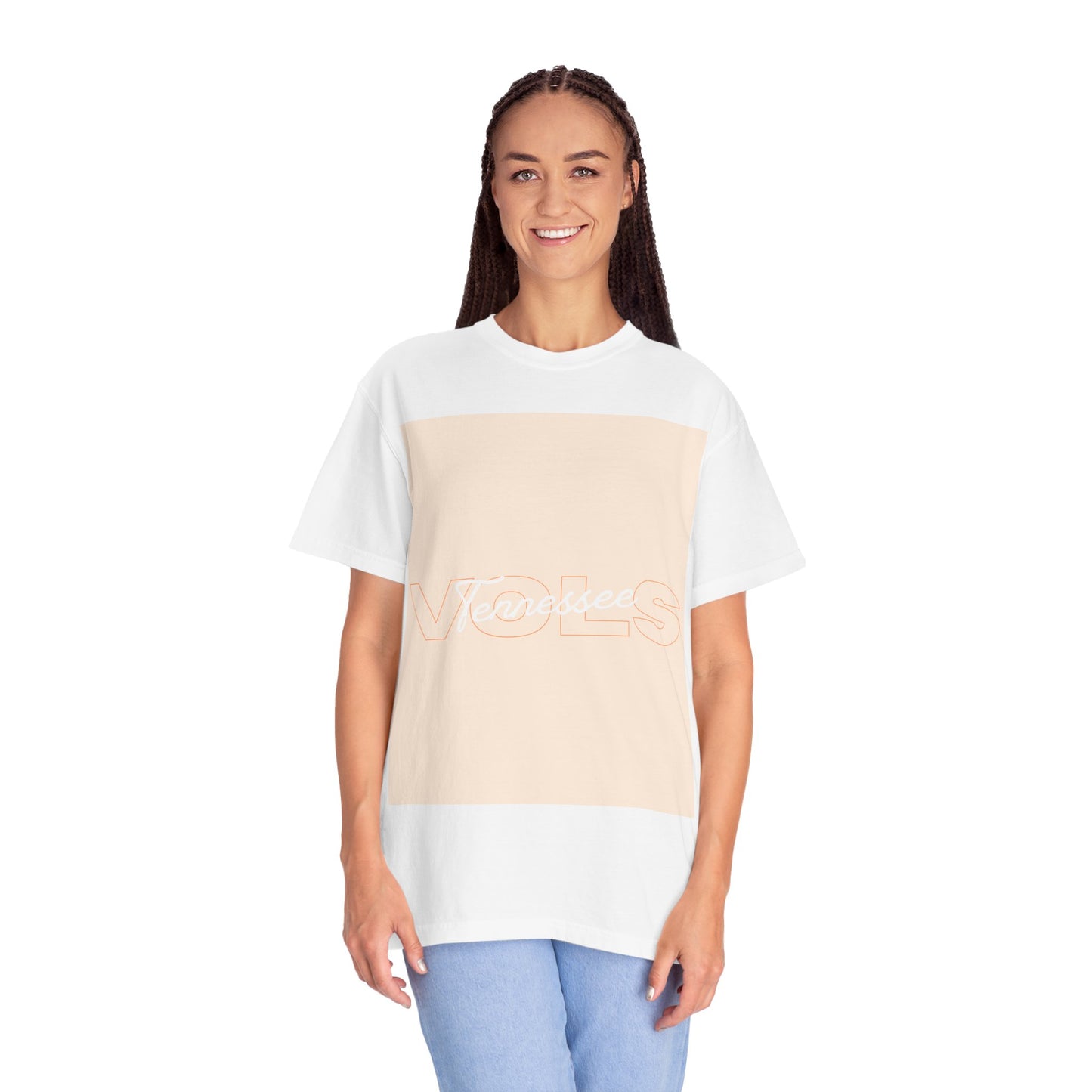 Pastel Vibes Garment-Dyed T-Shirt, Casual Wear, Unisex Summer Tee, Soft Cotton Shirt, Gift for Friends, Trendy Apparel