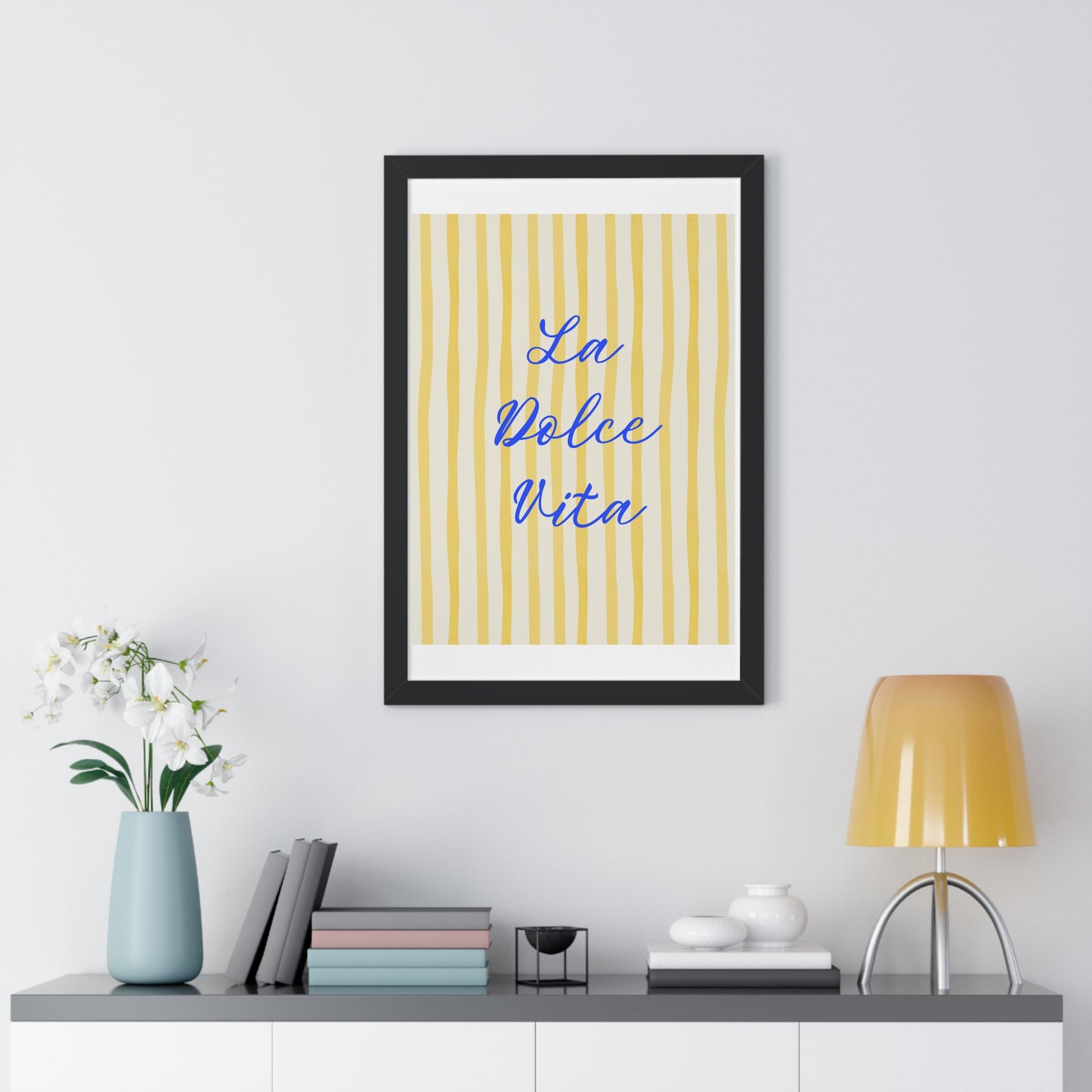 Framed Vertical Poster
