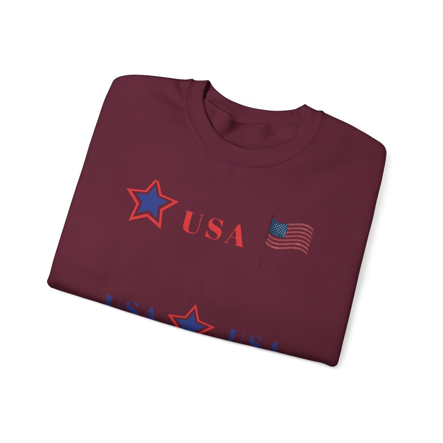 Patriotic USA Crewneck Sweatshirt