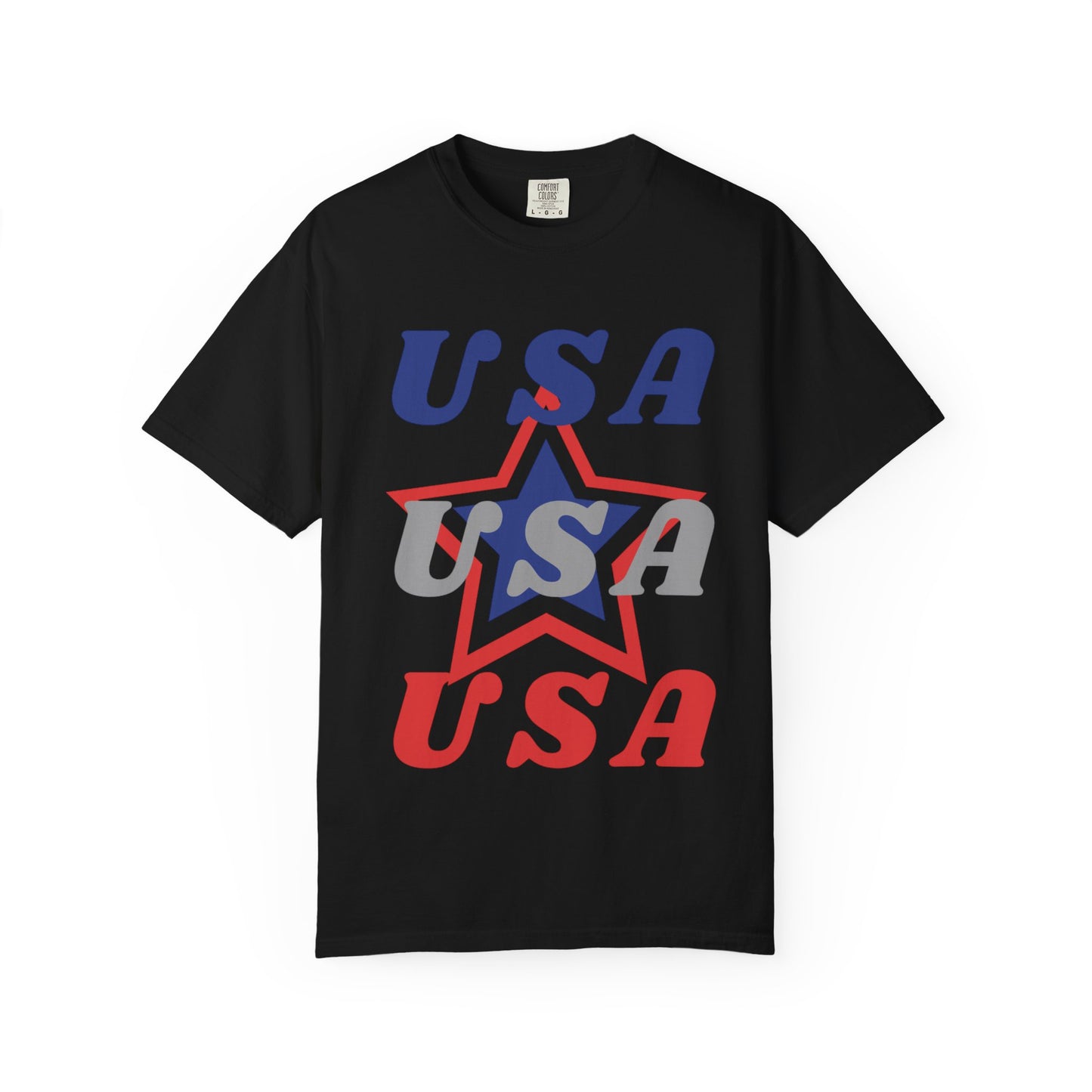 Patriotic USA Graphic T-Shirt