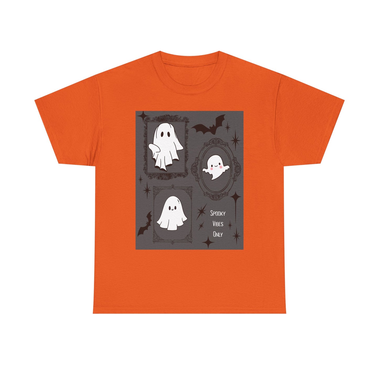 Halloween Ghost Tee, Spooky Unisex Shirt, Cute Halloween Apparel, Costume Party T-Shirt, Fall Festive Wear, Trick or Treat Top