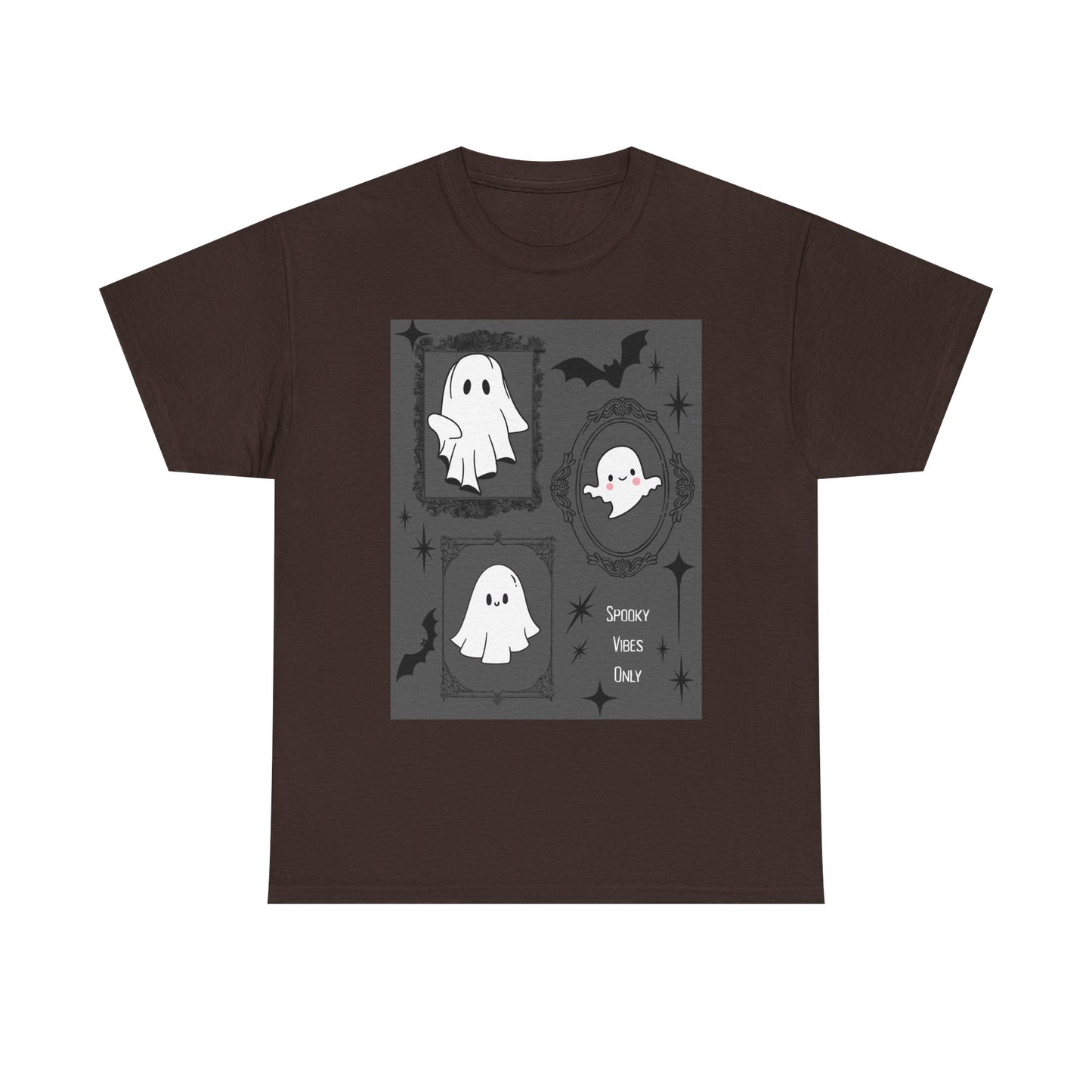 Halloween Ghost Tee, Spooky Unisex Shirt, Cute Halloween Apparel, Costume Party T-Shirt, Fall Festive Wear, Trick or Treat Top