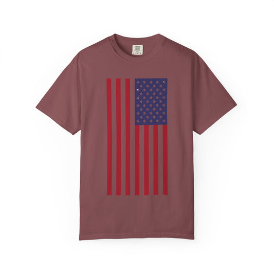 Patriotic Unisex Garment-Dyed T-Shirt