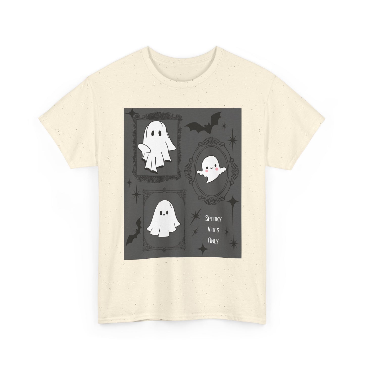 Halloween Ghost Tee, Spooky Unisex Shirt, Cute Halloween Apparel, Costume Party T-Shirt, Fall Festive Wear, Trick or Treat Top