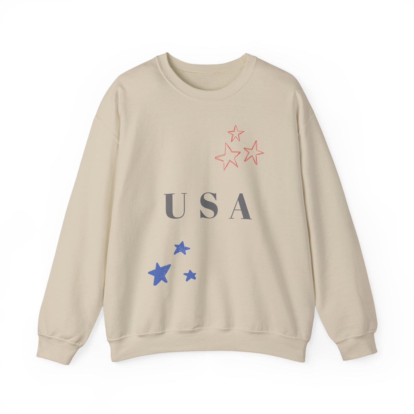 USA Stars Unisex Crewneck Sweatshirt