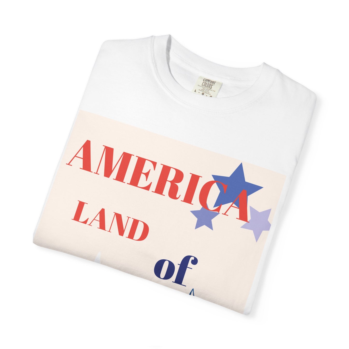 Patriotic Unisex T-Shirt - "America Land of the Free"