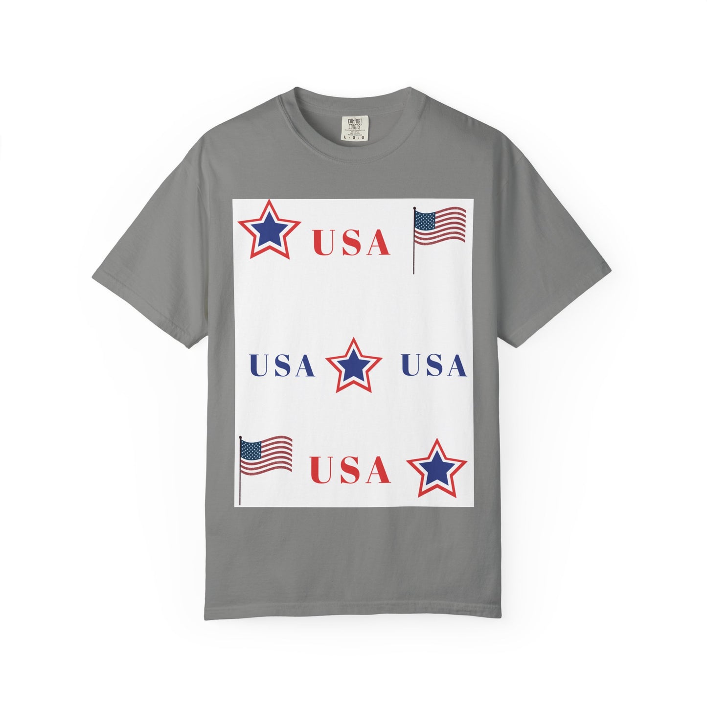 Patriotic USA Graphic T-Shirt