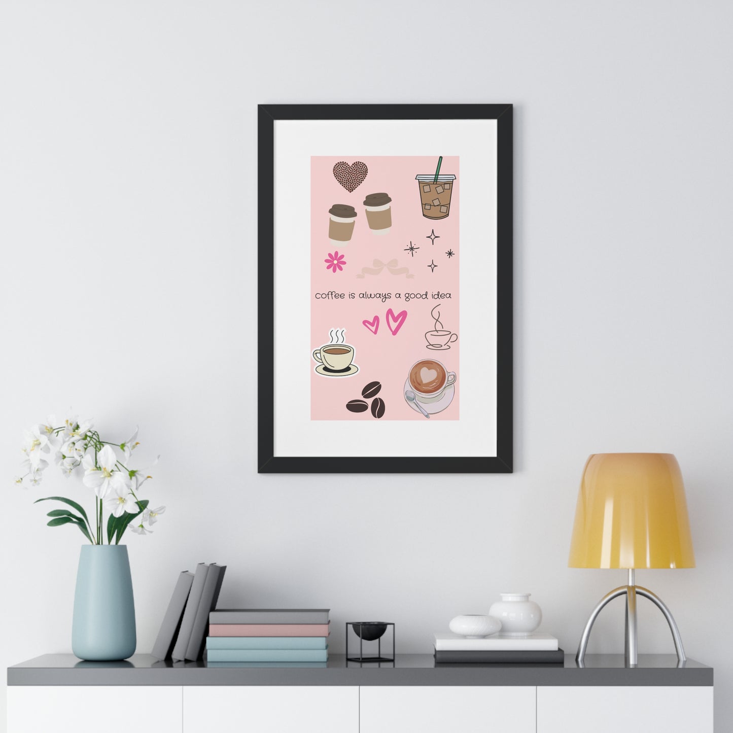 Framed Vertical Poster