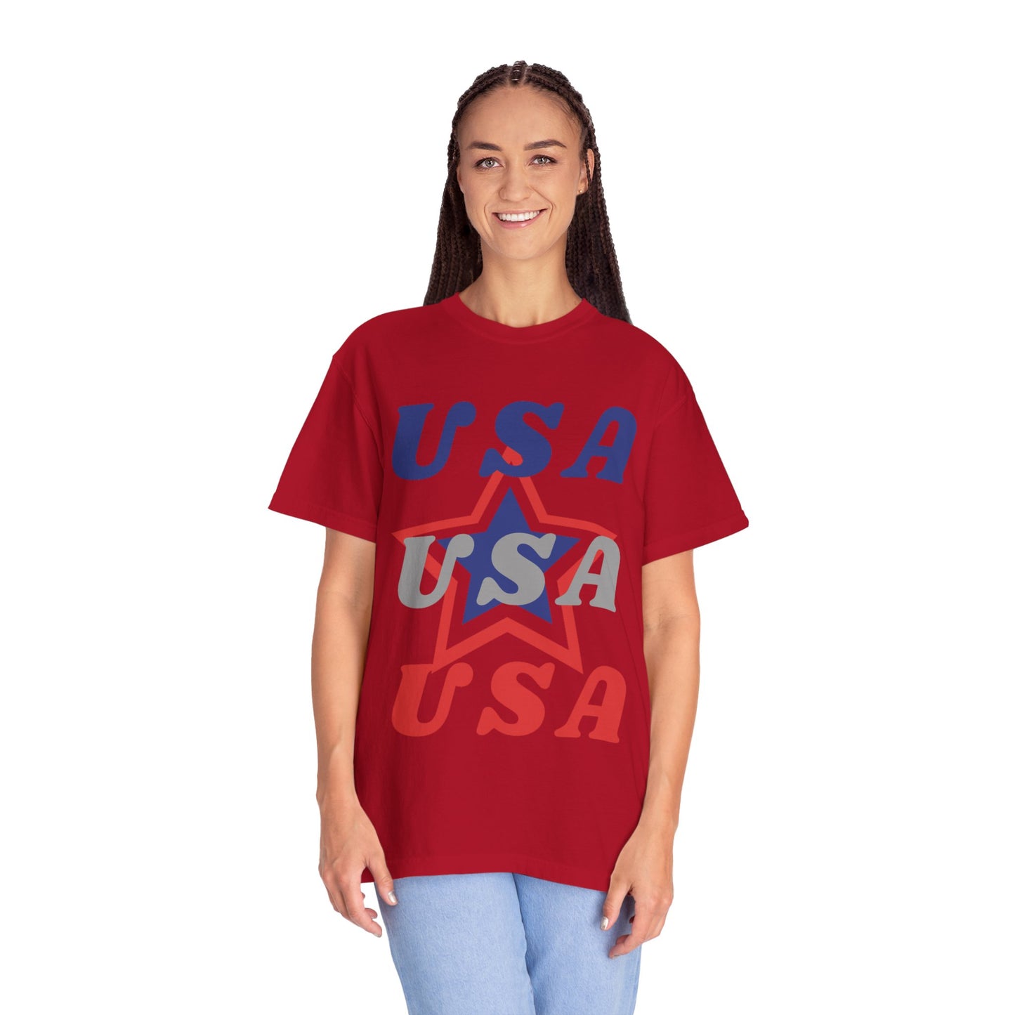 Patriotic USA Graphic T-Shirt