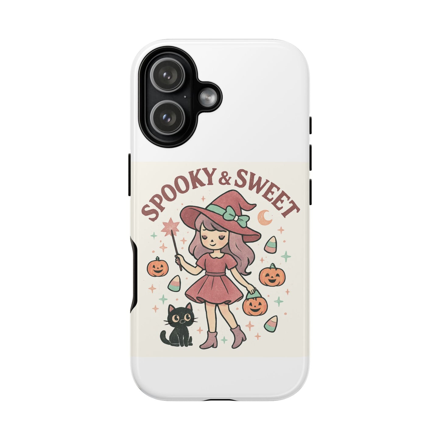 Cute Halloween Phone Case - Spooky & Sweet Design, Fall Accessories, Witchy Decor, Gifts for Her, Cute Phone Cover