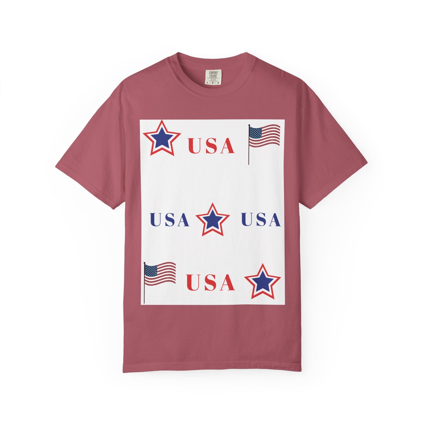 Patriotic USA Graphic T-Shirt