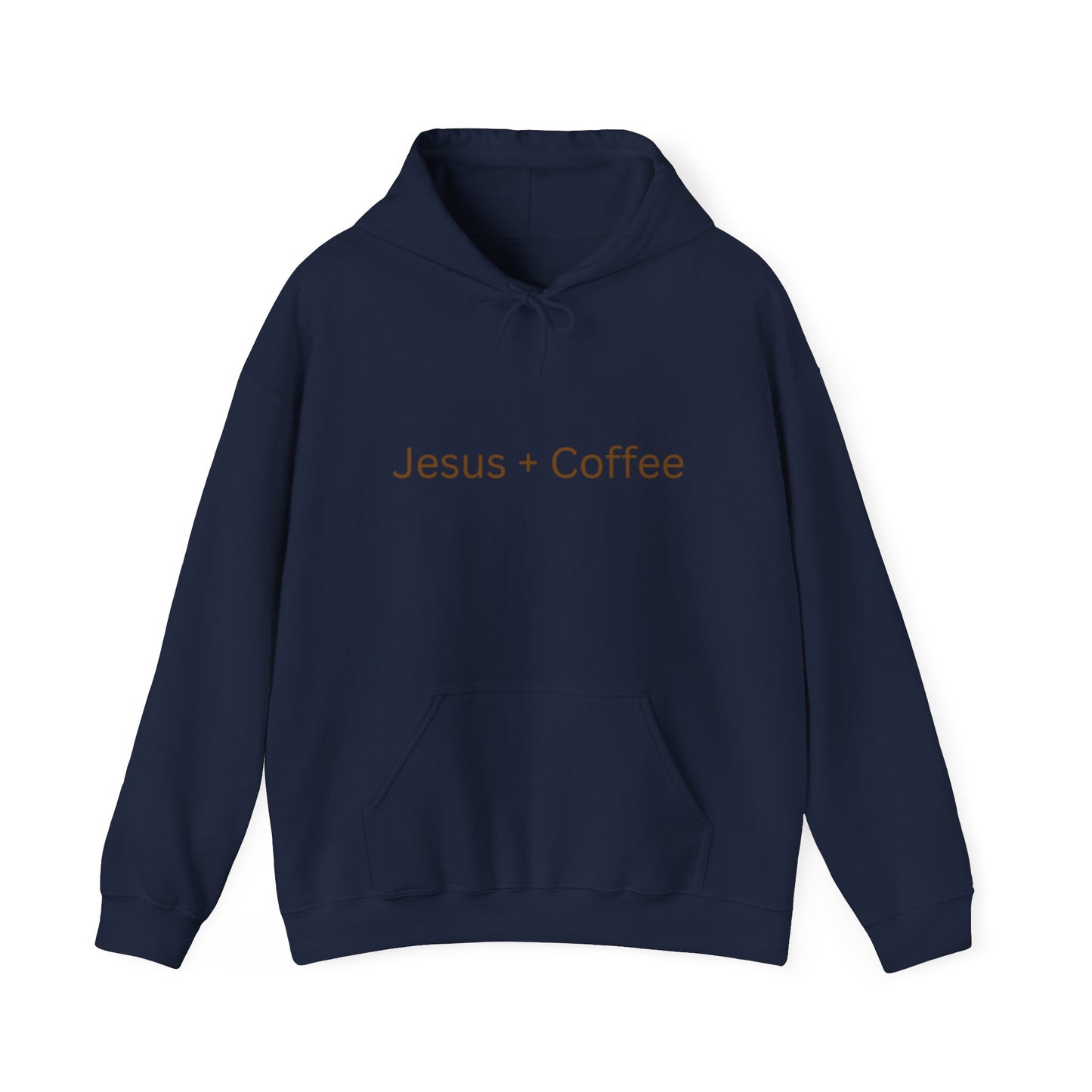 Jesus + Coffee Unisex Hoodie, Faith Sweatshirt, Christian Gifts, Cozy Pullover, Coffee Lovers Apparel, Casual Wear