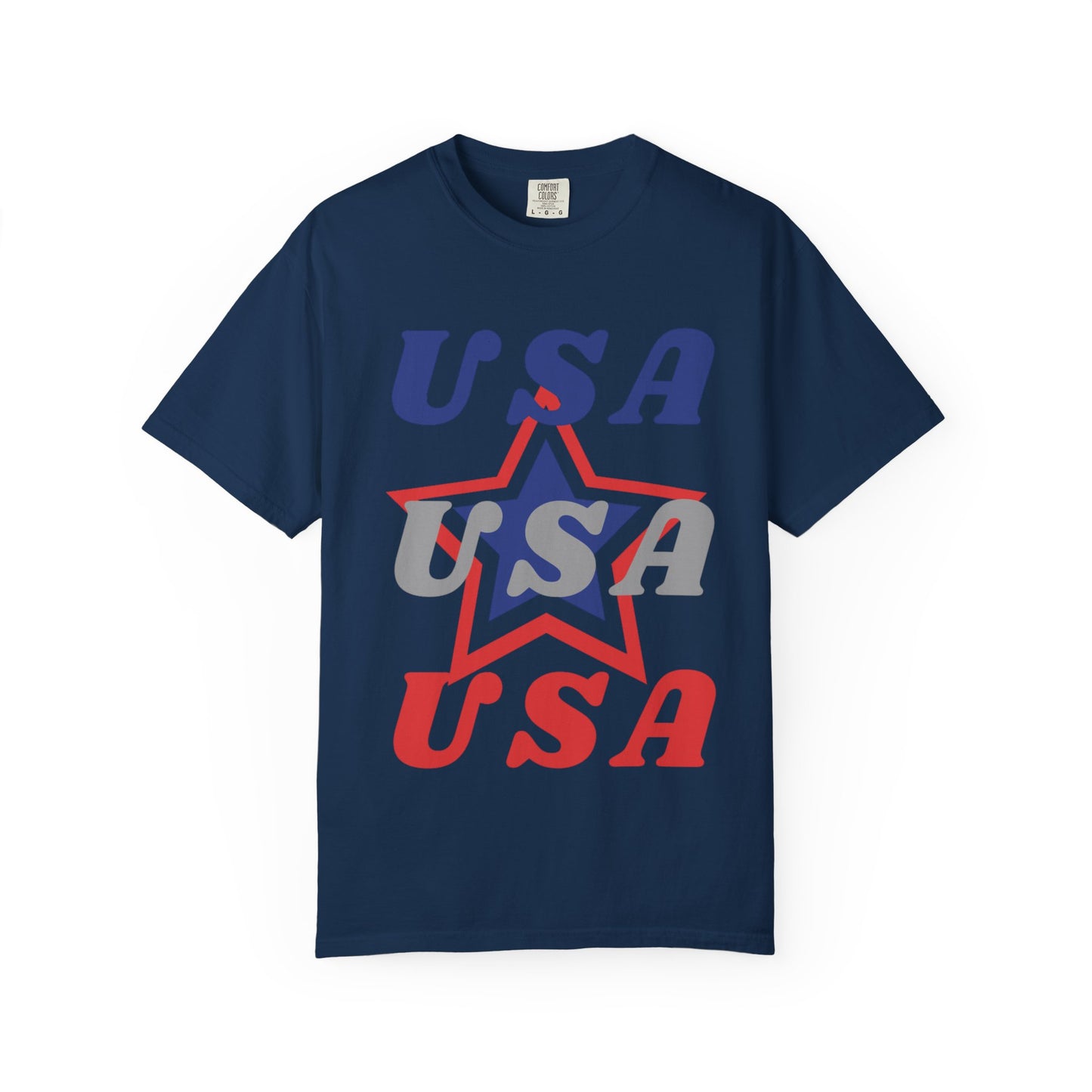 Patriotic USA Graphic T-Shirt