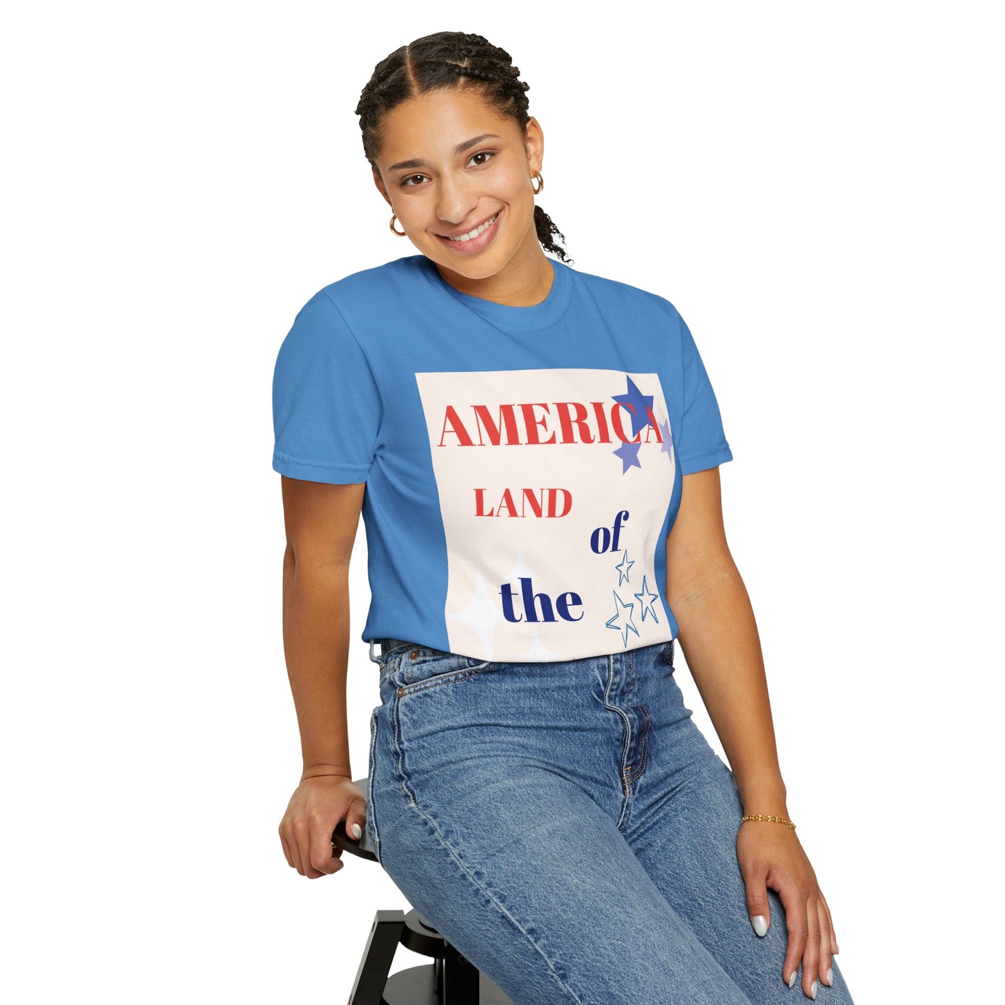 Patriotic Unisex T-Shirt - "America Land of the Free"