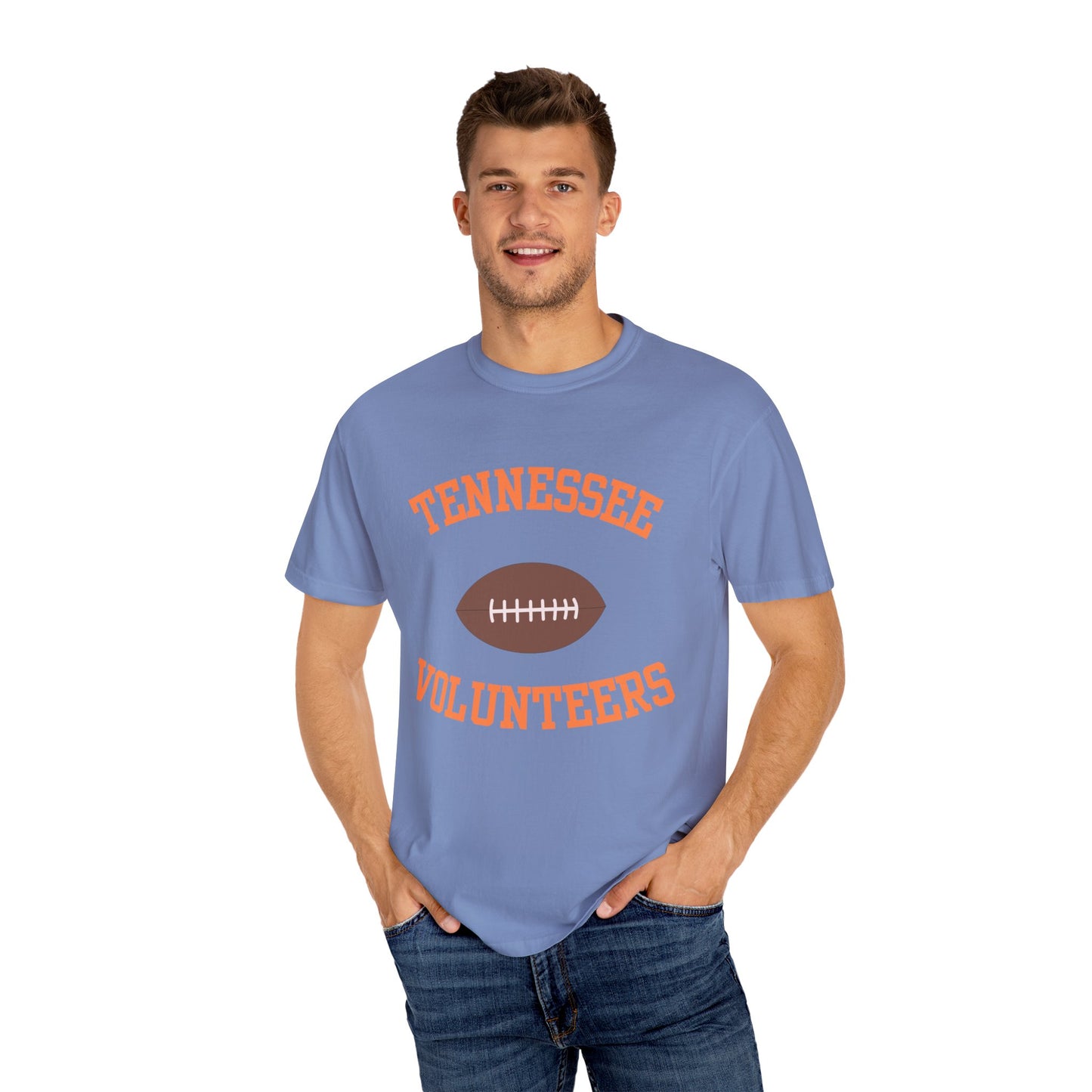 Tennessee Volunteers Garment-Dyed T-Shirt, Sports Fan Tee, College Football Shirt, Unisex Apparel, Game Day Outfit