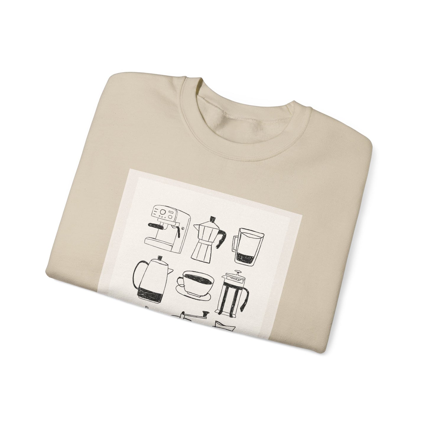 Coffee Club Crewneck Sweatshirt, Cozy Fashion Sweatshirt, Perfect for Coffee Lovers, Unique Gift for Baristas, Casual Wear, Coffee [...]