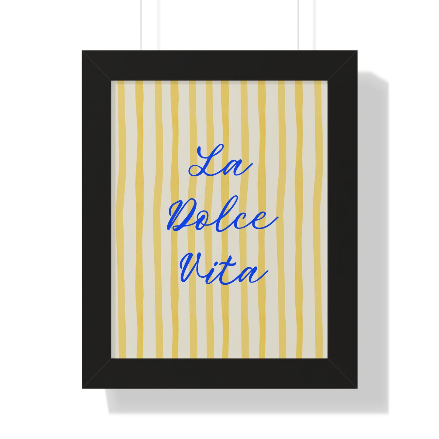 Framed Vertical Poster