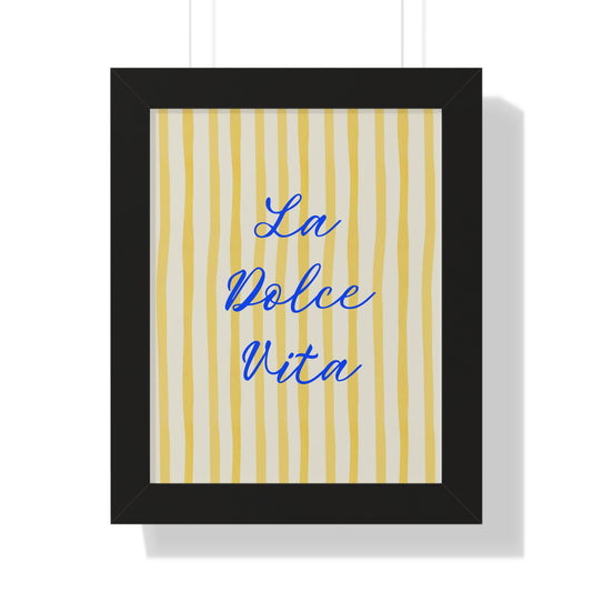 Framed Vertical Poster