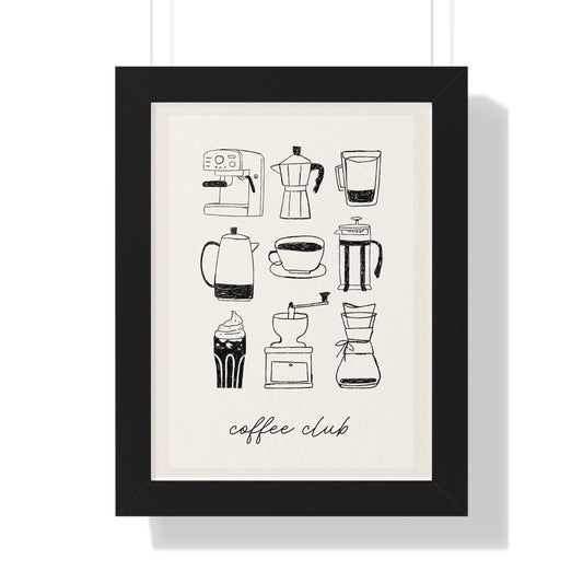 Framed Vertical Poster