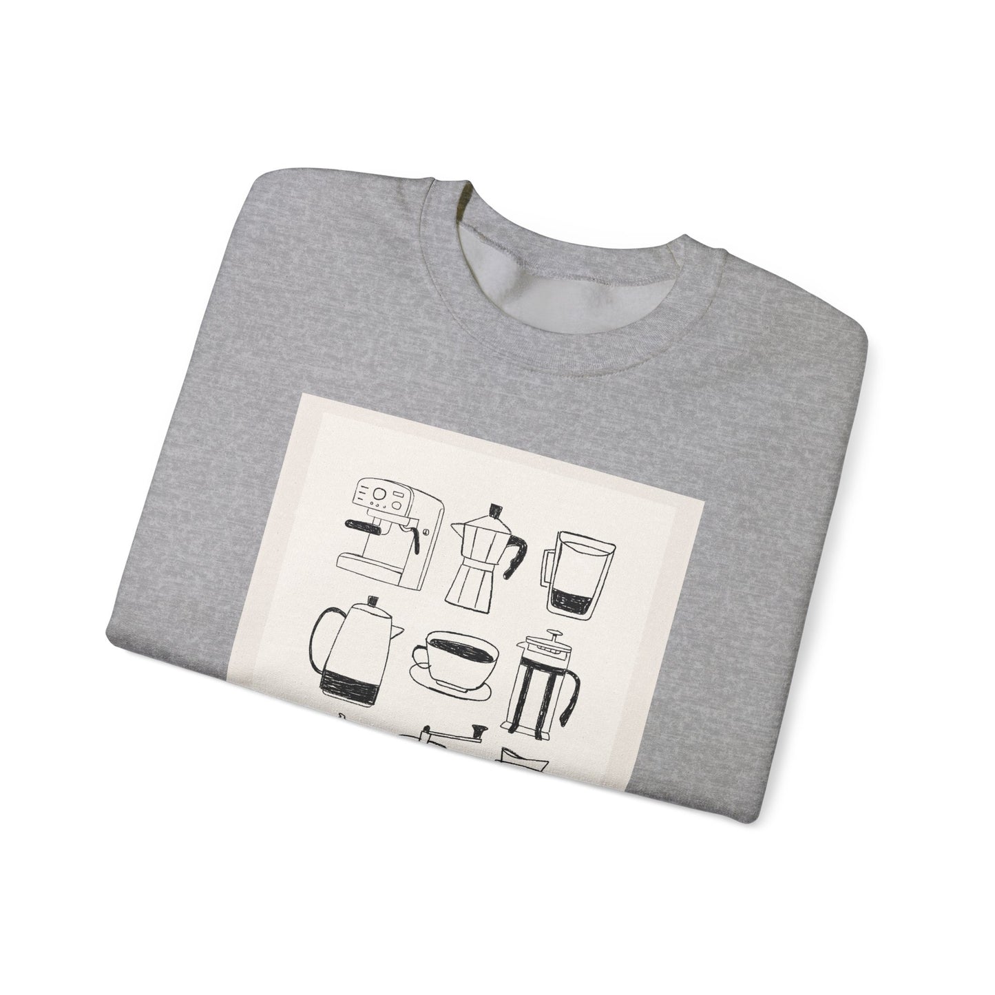 Coffee Club Crewneck Sweatshirt, Cozy Fashion Sweatshirt, Perfect for Coffee Lovers, Unique Gift for Baristas, Casual Wear, Coffee [...]