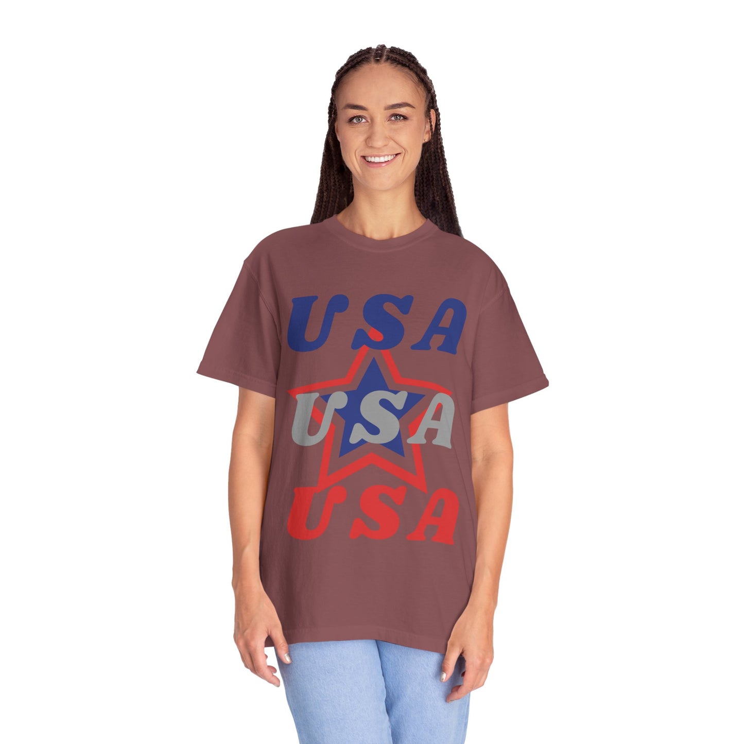 Patriotic USA Graphic T-Shirt