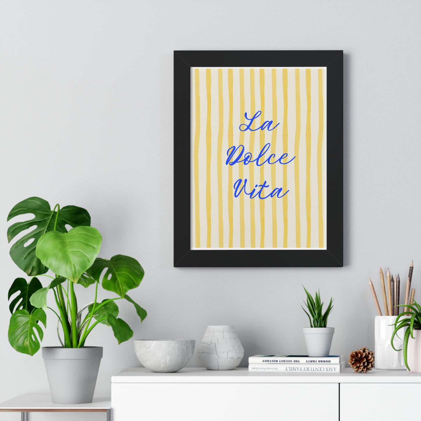 Framed Vertical Poster