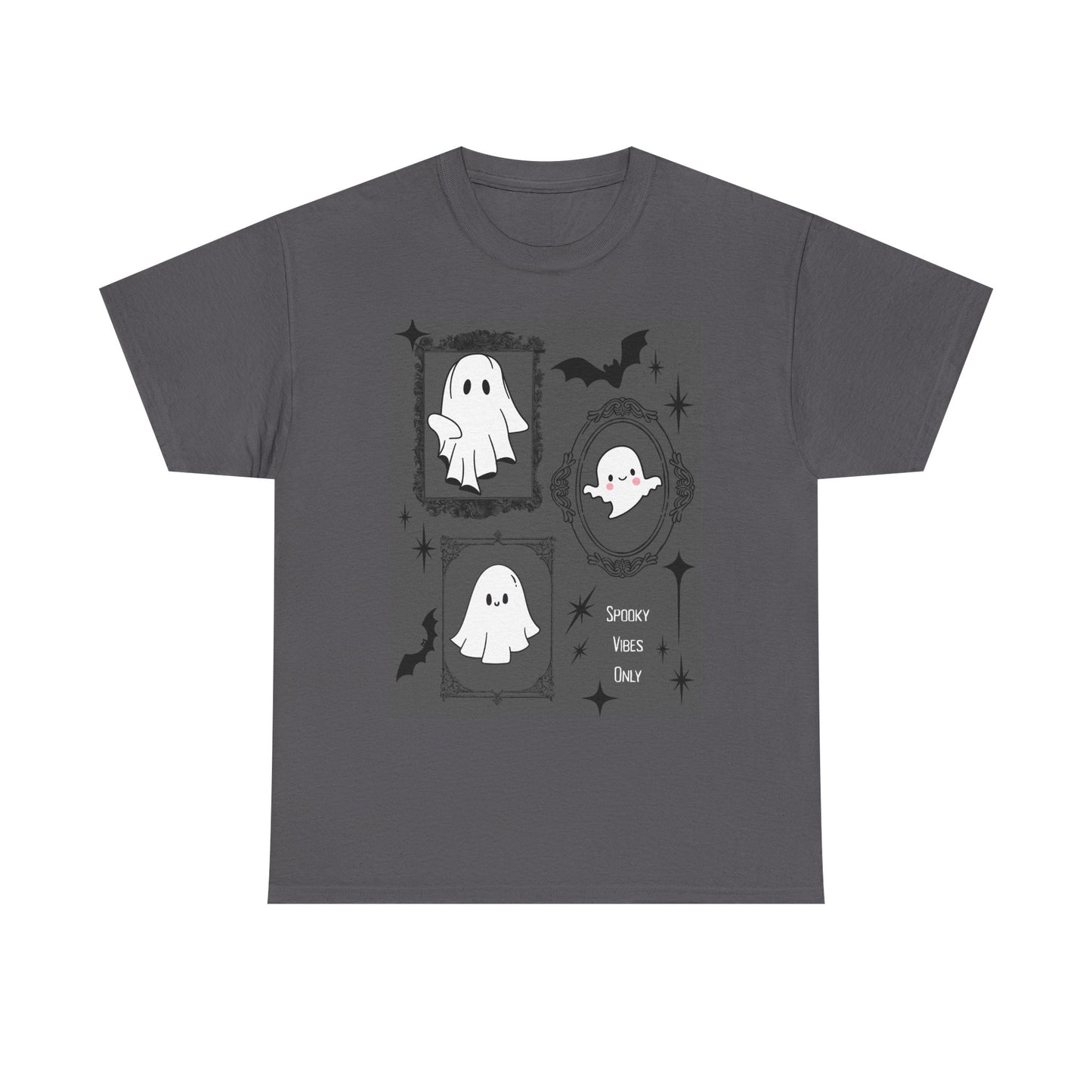 Halloween Ghost Tee, Spooky Unisex Shirt, Cute Halloween Apparel, Costume Party T-Shirt, Fall Festive Wear, Trick or Treat Top