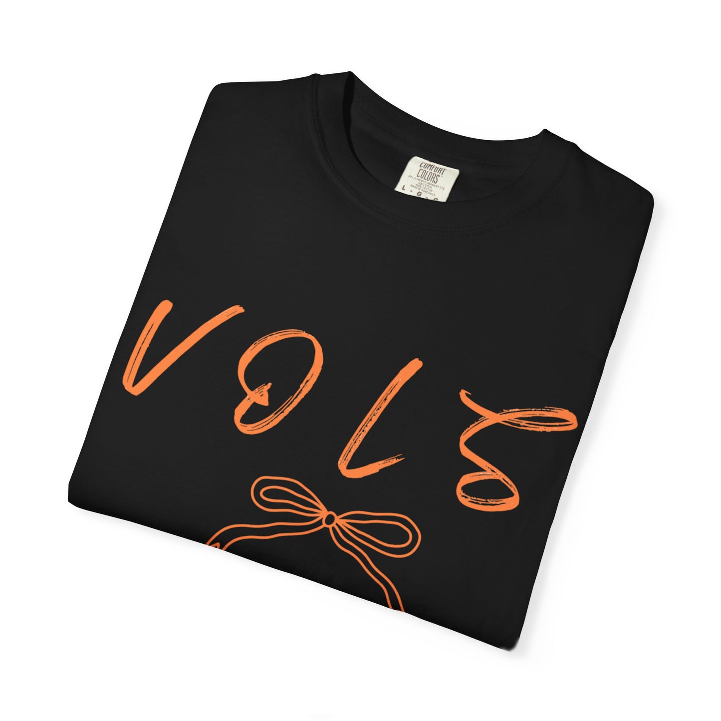 Unisex Garment-Dyed T-Shirt with 'VOL' Design, Soft Casual Tee for Everyday Wear, Gift for Friends, Minimalist Style, Summer Essential