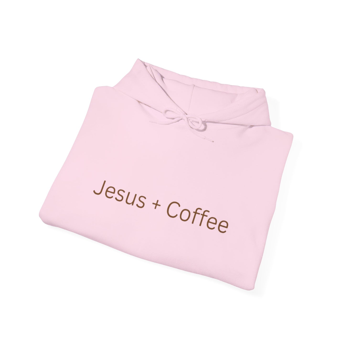 Jesus + Coffee Unisex Hoodie, Faith Sweatshirt, Christian Gifts, Cozy Pullover, Coffee Lovers Apparel, Casual Wear