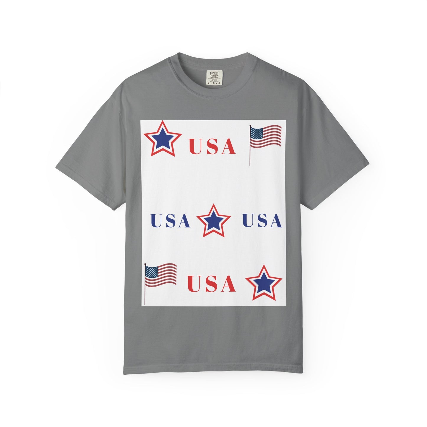 Patriotic USA Graphic T-Shirt