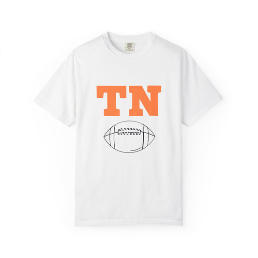 Unisex Garment-Dyed T-shirt with TN Football Design, Casual Tee for Game Day, Sports Fan Shirt, College Football Apparel, Gift for [...]