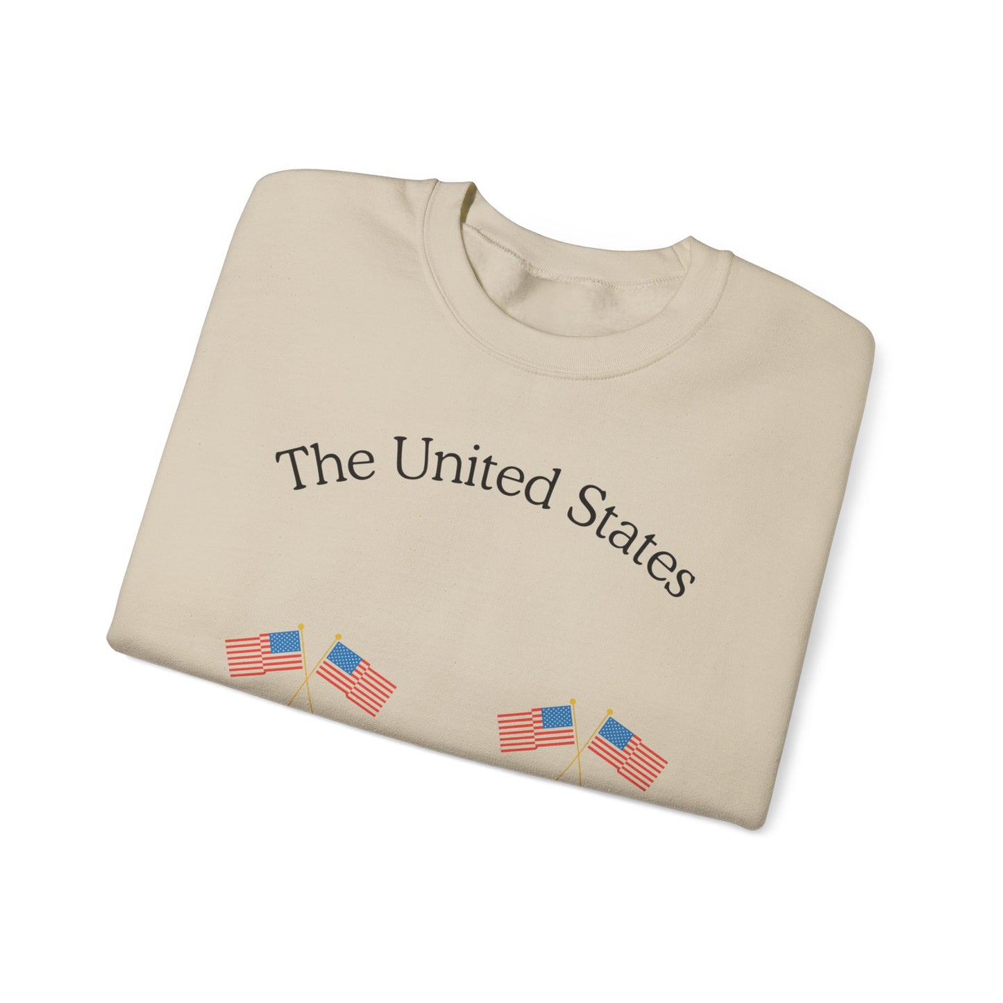 Patriotic Crewneck Sweatshirt - The United States of America
