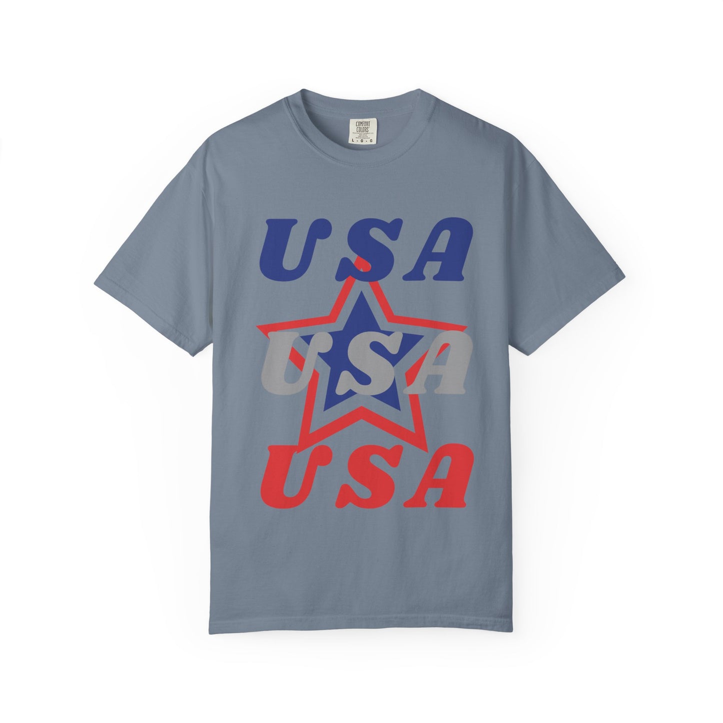 Patriotic USA Graphic T-Shirt