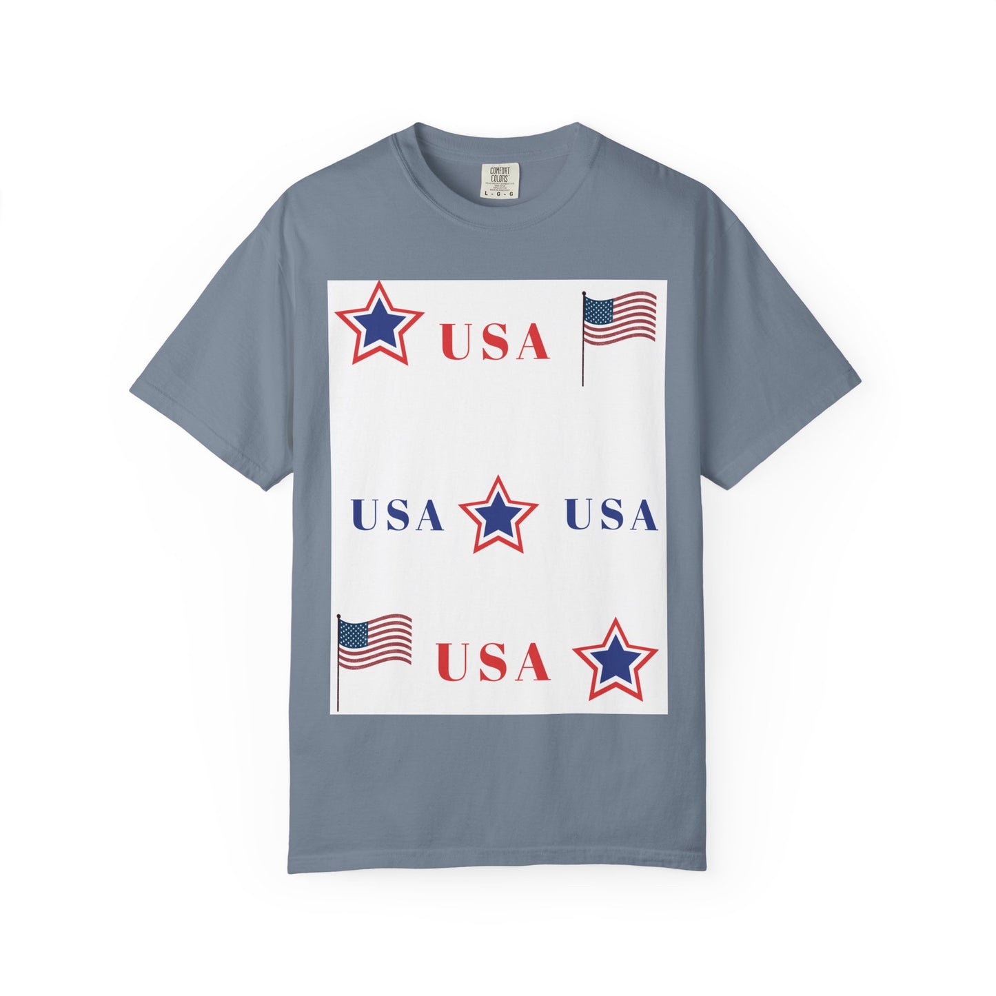 Patriotic USA Graphic T-Shirt