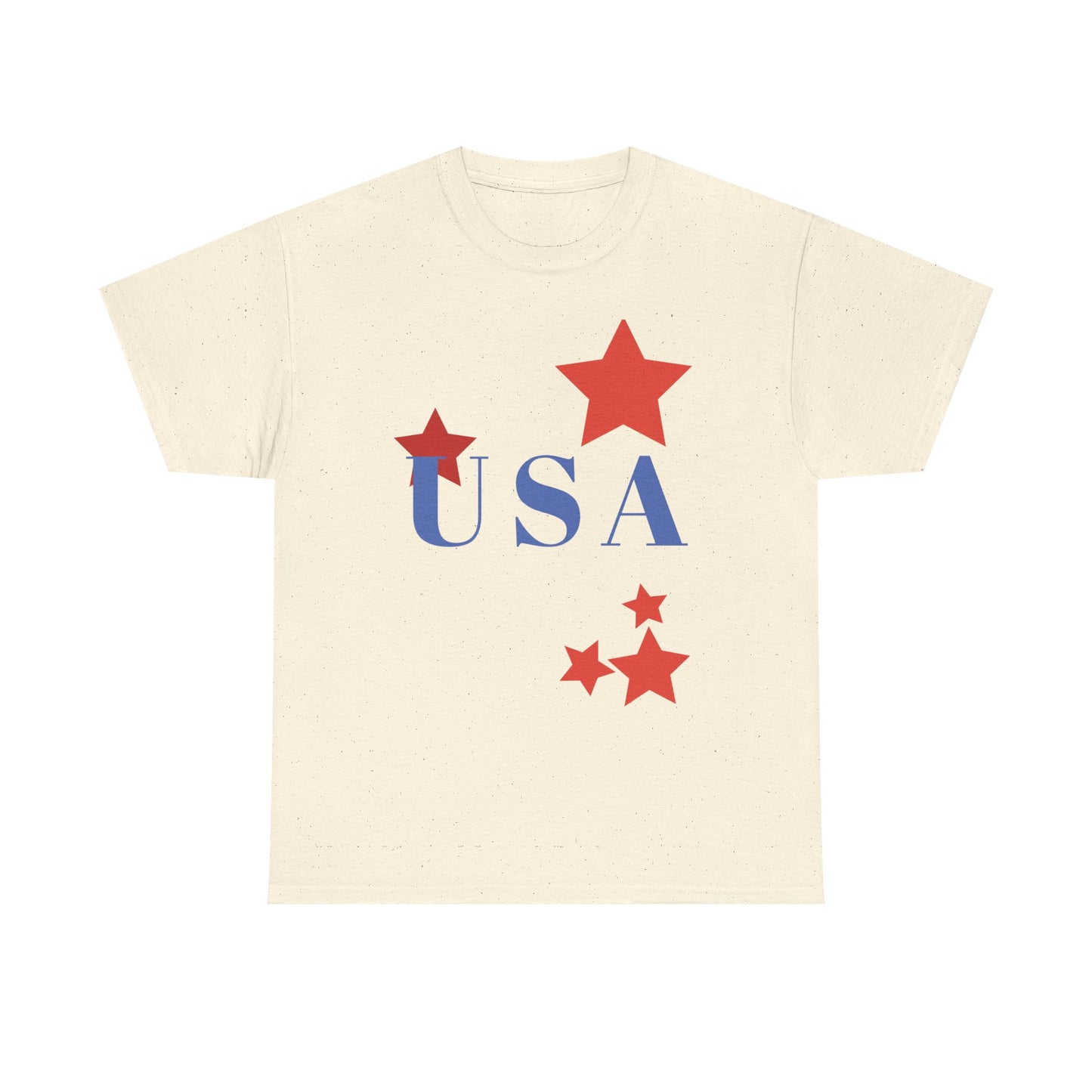 Celebrate Freedom Unisex Heavy Cotton Tee - USA Stars Design