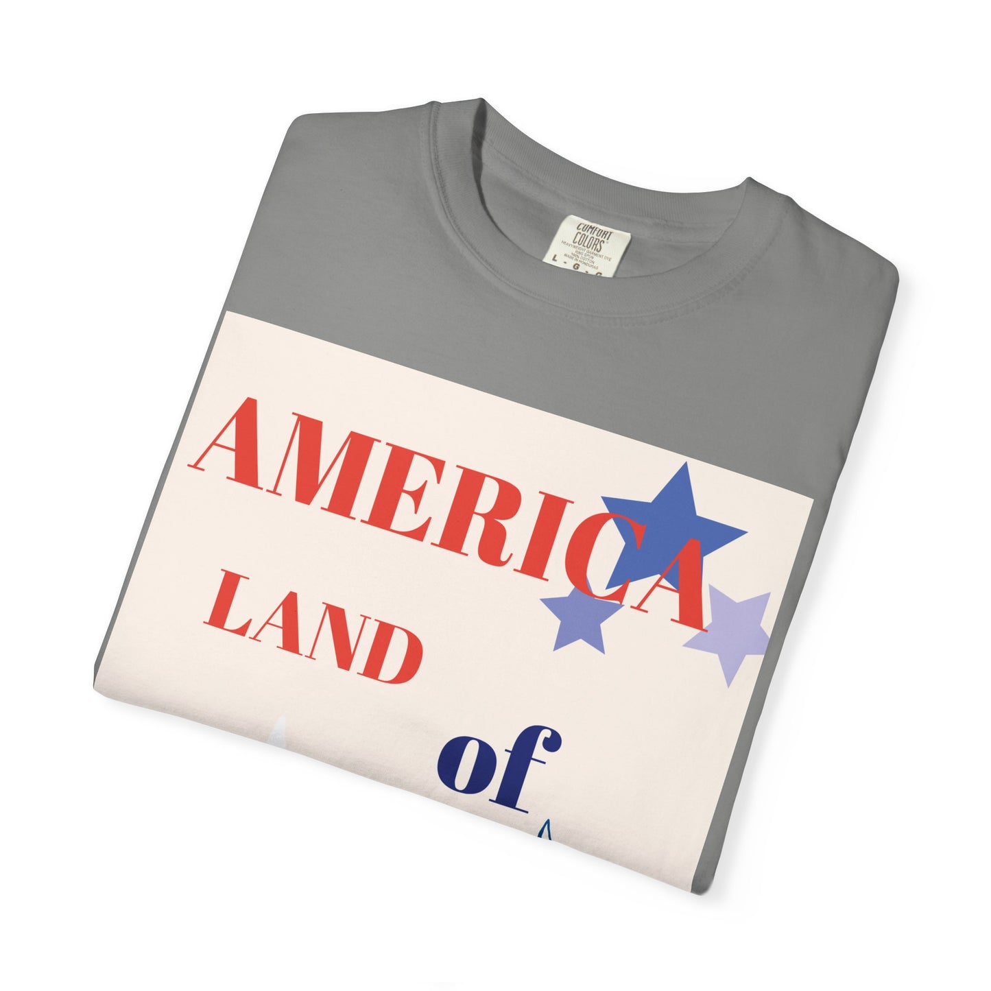 Patriotic Unisex T-Shirt - "America Land of the Free"