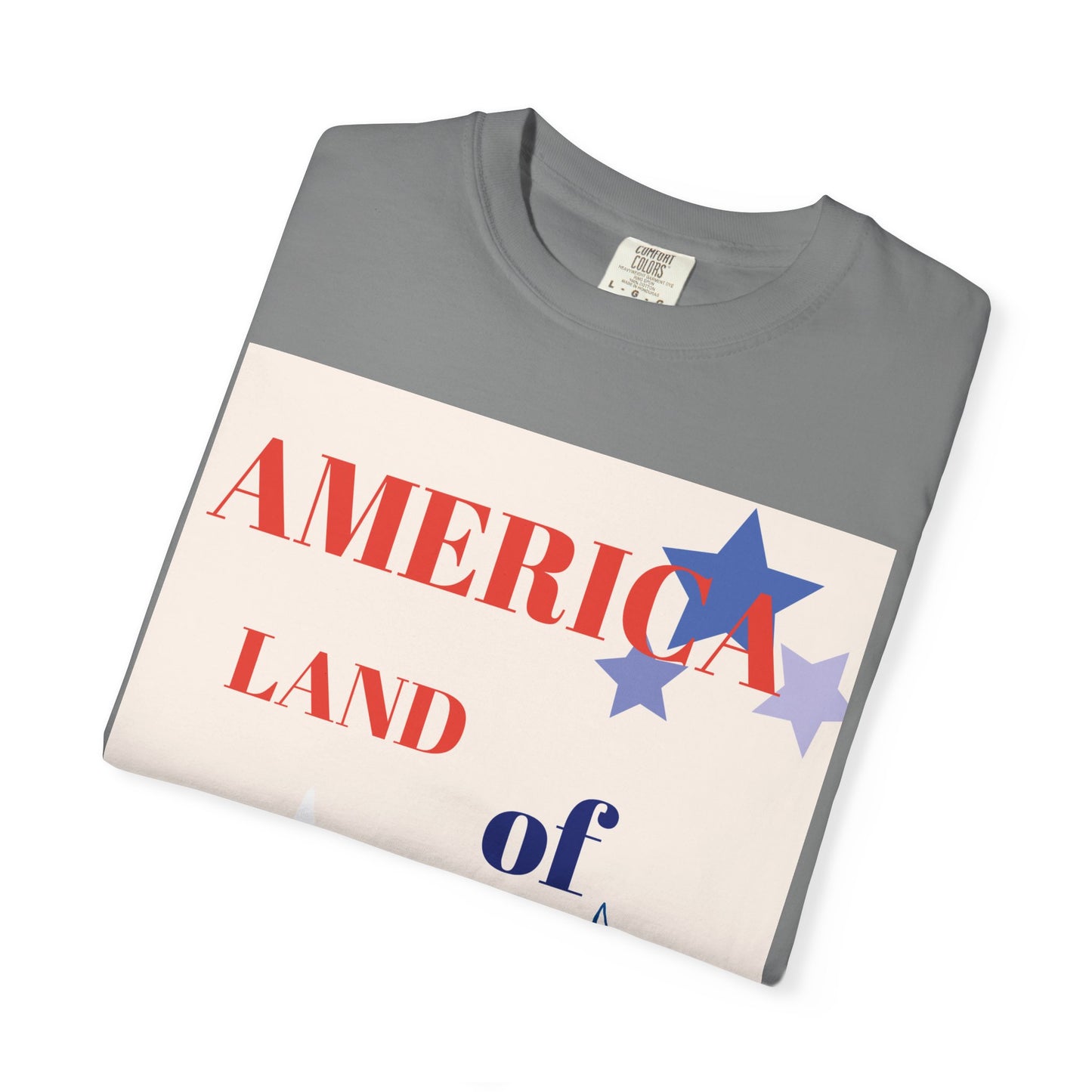 Patriotic Unisex T-Shirt - "America Land of the Free"
