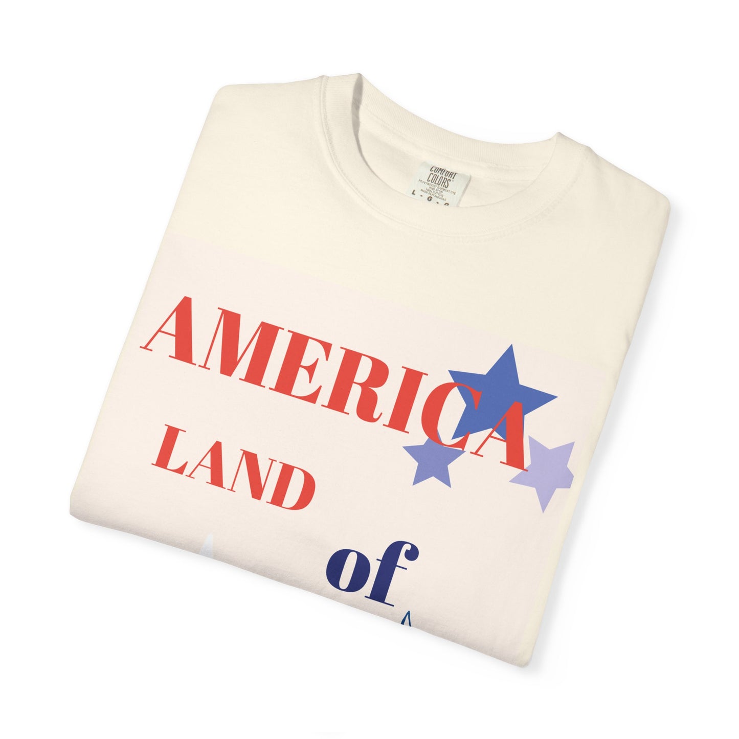 Patriotic Unisex T-Shirt - "America Land of the Free"