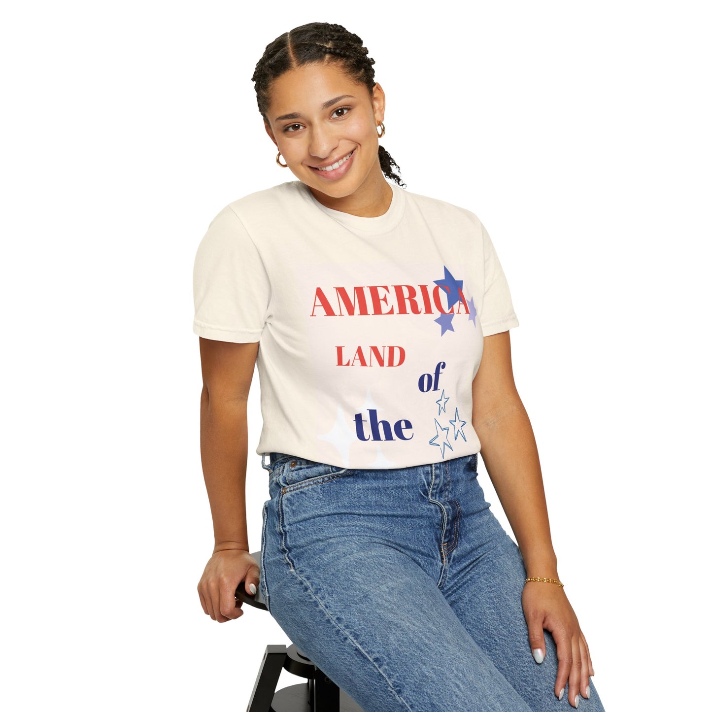Patriotic Unisex T-Shirt - "America Land of the Free"