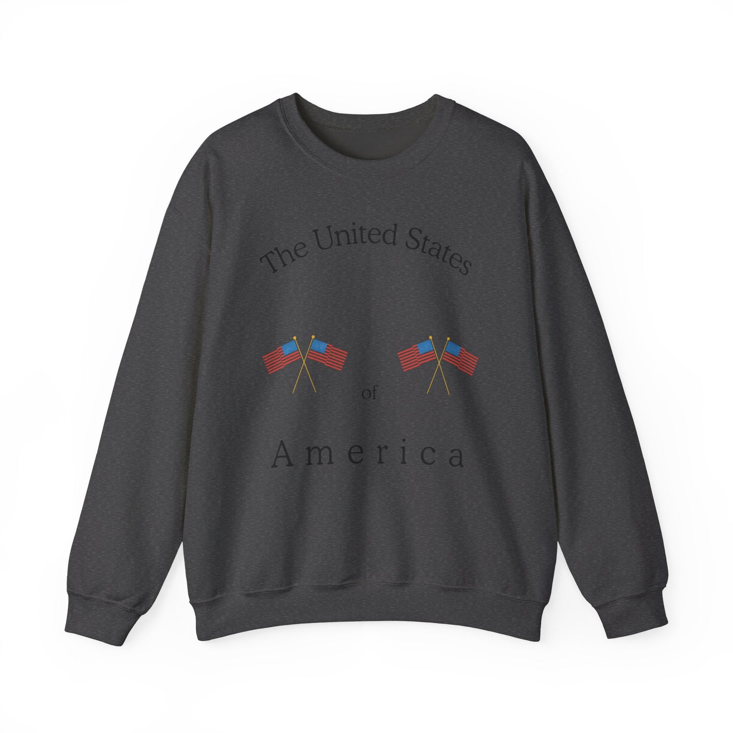 Patriotic Crewneck Sweatshirt - The United States of America