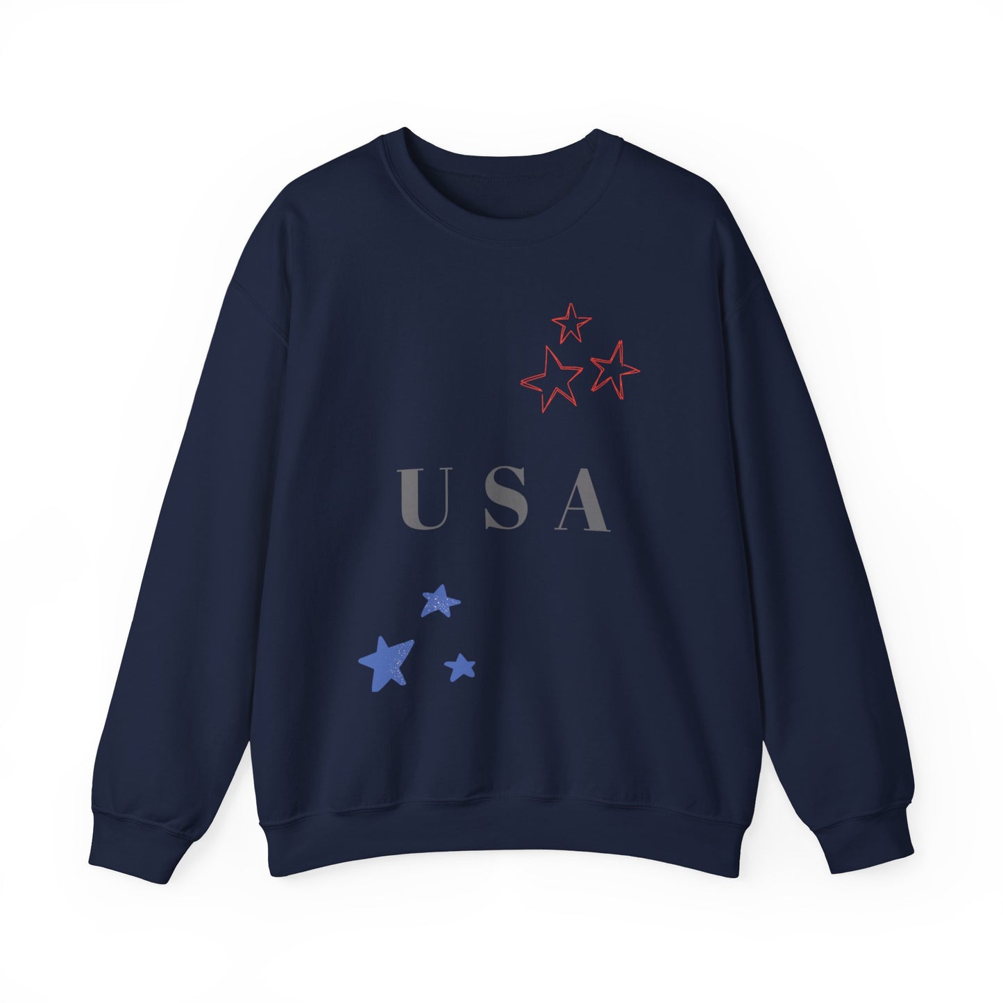 USA Stars Unisex Crewneck Sweatshirt