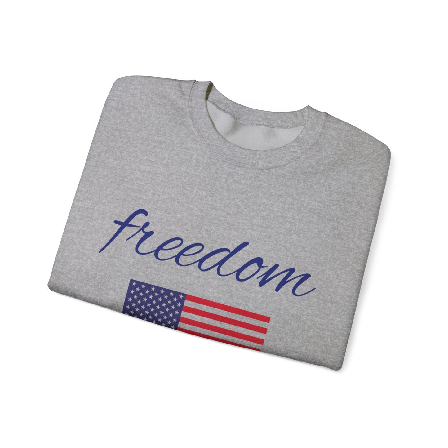 Freedom USA Flag Crewneck Sweatshirt